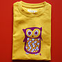 Child's Owl T Shirt, thumbnail 1 of 3
