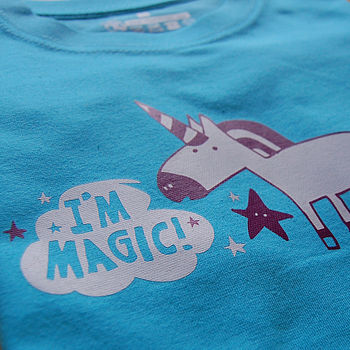 Child's Magic Unicorn T Shirt, 3 of 4
