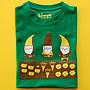 Child's Allotment Gnomes T Shirt, thumbnail 1 of 2