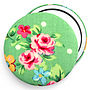 'Floral' Fabric Compact Mirror, thumbnail 1 of 5
