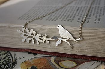 Handmade Silver Bird And Branch Necklace, 3 of 3