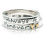'Always & Forever' Ring, thumbnail 2 of 3