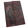 Handcrafted Indra A4 Embossed Leather Journal, thumbnail 5 of 10