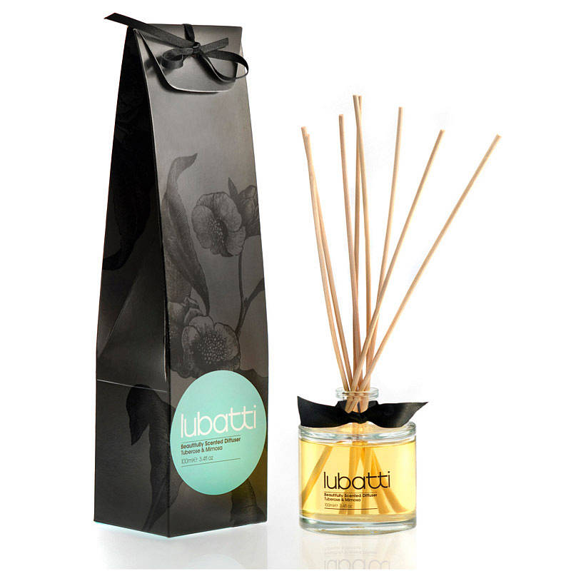 tuberose and mimosa room diffuser by lubatti | notonthehighstreet.com