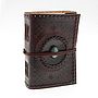 Handcrafted Medium Semi Precious Stone Leather Journal, thumbnail 11 of 11