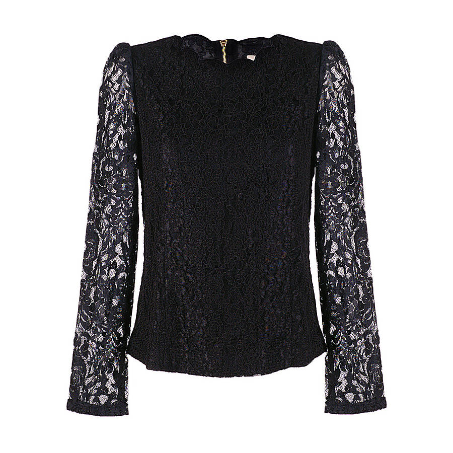 Lace Catalla Blouse By Valour & Valkyrie | notonthehighstreet.com