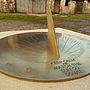 Personalised 'Keep Calm' Brass Sundial, thumbnail 3 of 8