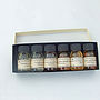 Box Of Four Luxury Bath Essences With Facecloth Or Soap, thumbnail 2 of 3