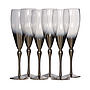 Silver Plated Champagne Flutes - Set Of Six, thumbnail 2 of 2