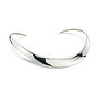 Sterling Silver Torq Collar, thumbnail 3 of 3