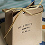Personalised Set Of Ten Favour Bags, thumbnail 2 of 4