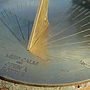 Personalised 'Keep Calm' Brass Sundial, thumbnail 7 of 8