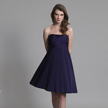 Multi Way Knee Length Dress By In One Clothing | notonthehighstreet.com