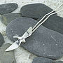 Sterling Silver Seagull Pendant, thumbnail 1 of 3