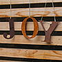 Hanging Rusty Vintaged Letter, thumbnail 8 of 10