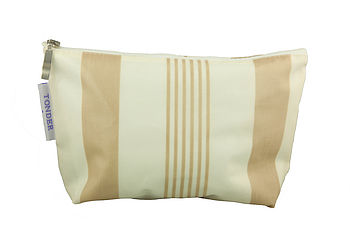 Striped Water Resistant Wash Bags And Make Up Bags, 8 of 11