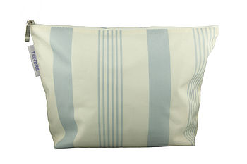 Striped Water Resistant Wash Bags And Make Up Bags, 4 of 11