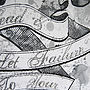 Scroll Framed Diamante Embellished Artwork, thumbnail 3 of 3