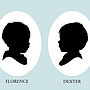 Personalised Traditional Silhouette Print, thumbnail 3 of 8