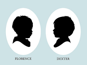 Personalised Traditional Silhouette Print, 3 of 8