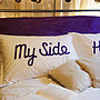 'My Side Your Side' Pillowcases, thumbnail 10 of 12