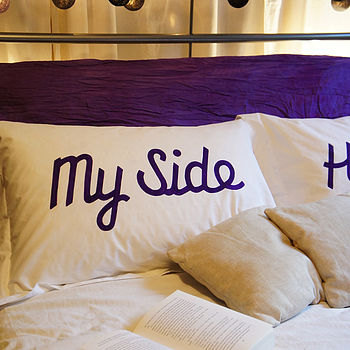 'My Side Your Side' Pillowcases, 10 of 12