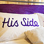 'My Side Your Side' Pillowcases, thumbnail 11 of 12