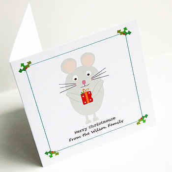 Christmas Card Pack: Merry 'Christmouse', 4 of 4