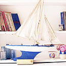 star yacht toy sailboat