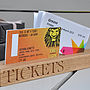 Oak Ticket Holder, thumbnail 6 of 8