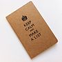 Keep Calm And Make A List Pocket Notebook, thumbnail 10 of 10