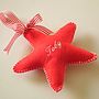 Personalised Embroidered Christmas Star, thumbnail 1 of 2