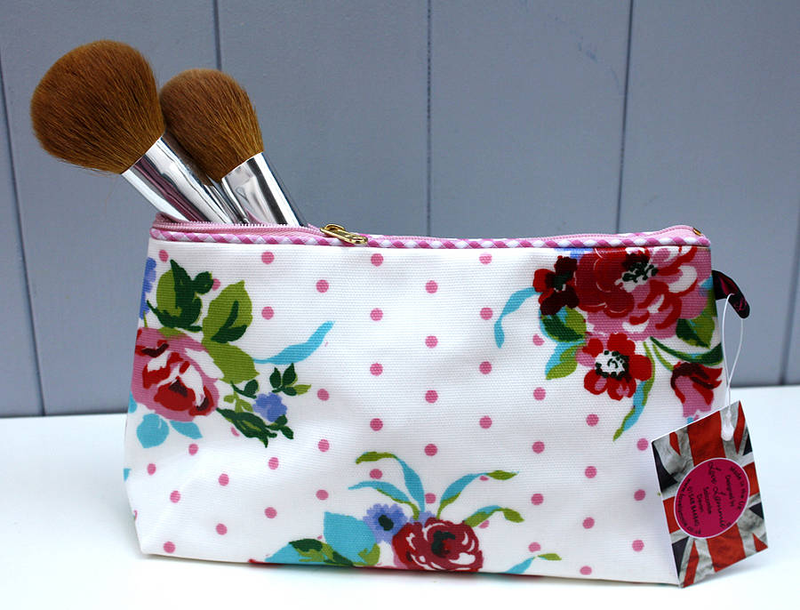 Oilcloth Vintage Inspired Large Make-Up Bag By Love Lammie & Co ...