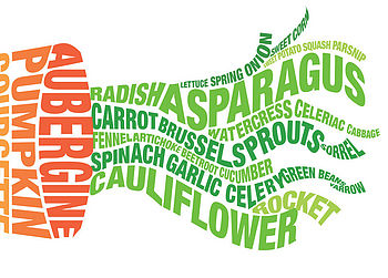 Set Of Three Typographic Food Prints, 3 of 5