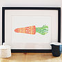 Set Of Three Typographic Food Prints, thumbnail 2 of 5
