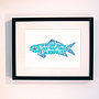 Set Of Three Typographic Food Prints, thumbnail 4 of 5