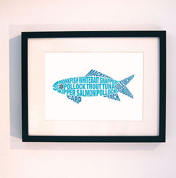 Set Of Three Typographic Food Prints, 4 of 5