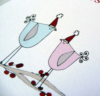 Personalised Couples Christmas Card, 2 of 2
