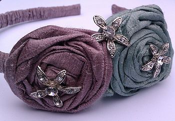Double Silk Rose Hairband, 2 of 5