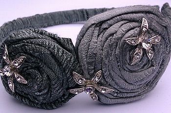 Double Silk Rose Hairband, 4 of 5