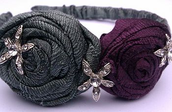 Double Silk Rose Hairband, 5 of 5