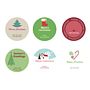 Personalised Christmas Gift Stickers, thumbnail 2 of 2