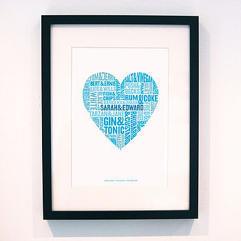 Personalised 'Perfect Pairs' Print, 6 of 9