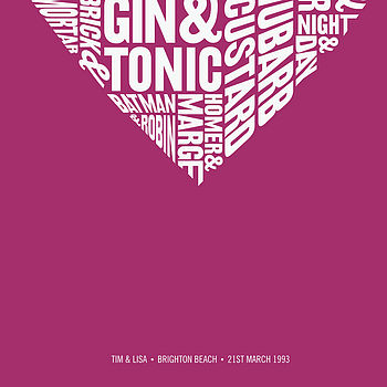 Personalised 'Perfect Pairs' Print, 4 of 9