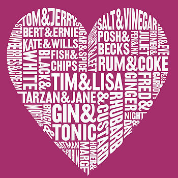 Personalised 'Perfect Pairs' Print, 2 of 9