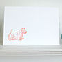 Sealyham Terrier Letterpress Card, thumbnail 2 of 3