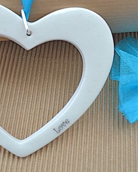 Personalised Porcelain Love Heart, 5 of 9