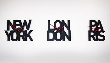 London - Typographic City Clock, 5 of 5