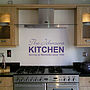 Personalised Kitchen Wall Sticker, thumbnail 2 of 5