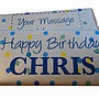 Happy Birthday Personalised Chocolate Bar, thumbnail 2 of 6
